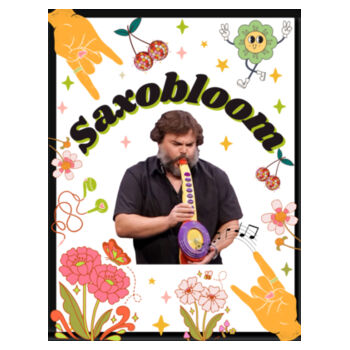 Saxobloom Unisex T-shirt Design