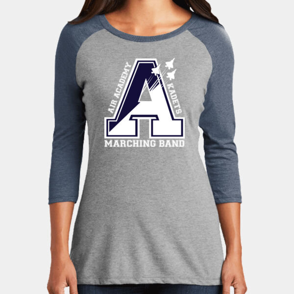 Women's Fitted Baseball T-Shirt Thumbnail