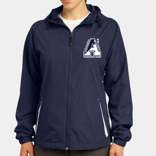 Women's Fitted Hooded Raglan Jacket Thumbnail