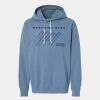 Garment Dyed Lightweight Fleece Hooded Sweatshirt Thumbnail