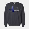 Garment-Dyed Lightweight Fleece Crewneck Sweatshirt Thumbnail